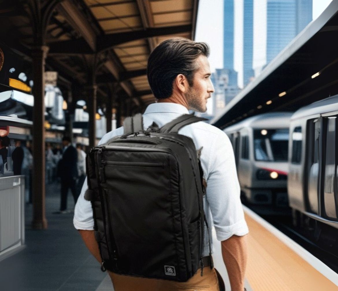 ADDEVA UrbanFlex イメージ（通勤シーン）